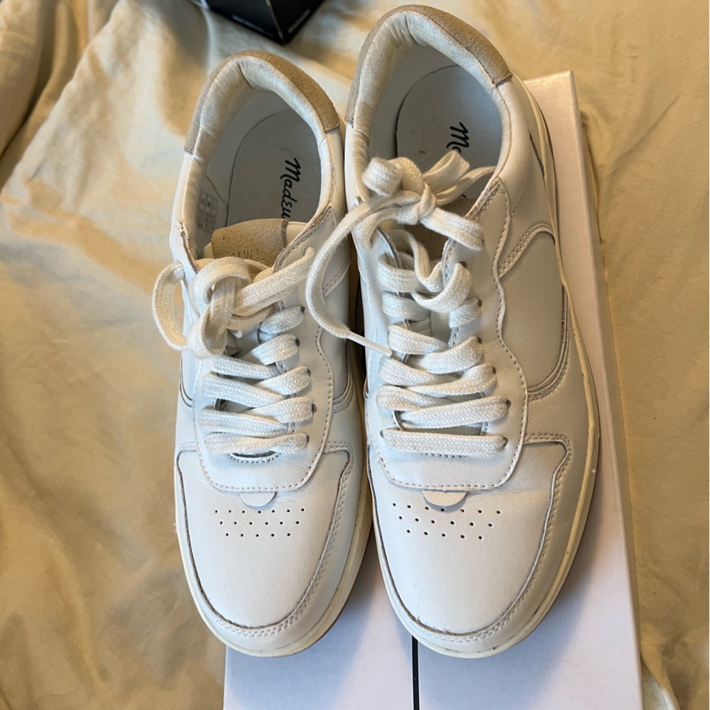 Madewell court sneakers — 8.5, great condition